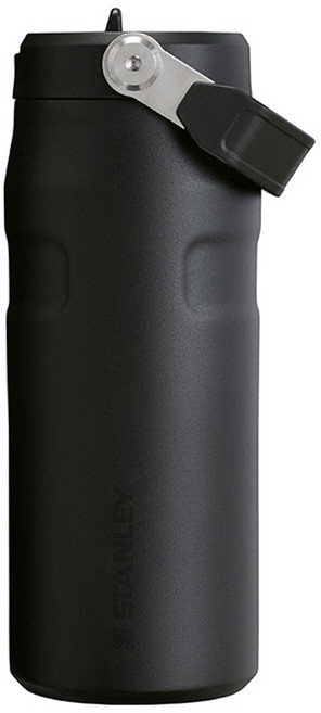 스탠리 아이스플로우 에어로라이트 플립 스트로 2.0 텀블러, 블랙, 355ml, 1개