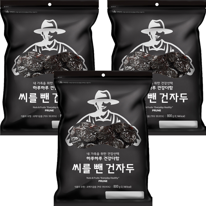 NUTS FARM 去籽李子乾, 800g, 3包