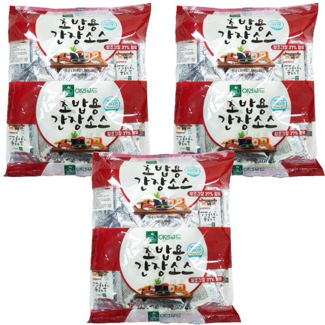 이엔푸드 초밥용 간장소스 일회용, 15g, 240개