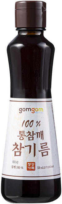 곰곰 100% 통참깨 참기름, 1개, 320ml