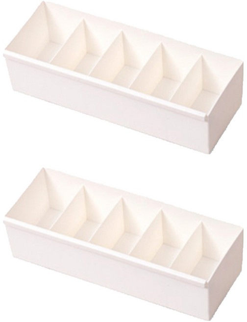 집사람 탕비실 칸막이 정리함, 아이보리, 2개