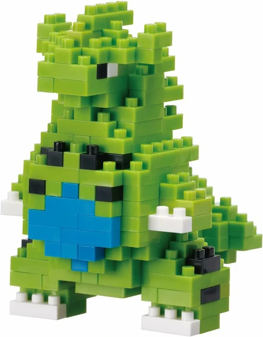nanoblock 河田積木 KWD 積木 NBPM 099 班基拉斯 110, 1個, 班基拉斯 綠色