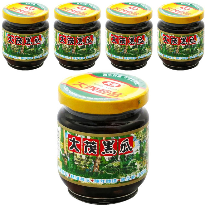 大茂 黑瓜 清脆可口 酸甜開胃, 170g, 5罐