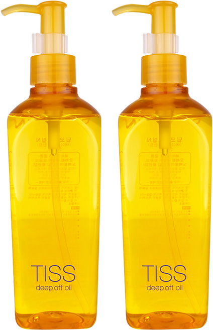 티스 딥 오프 클렌징 오일, 280ml, 2개