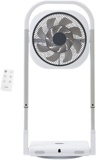 르젠 슬림 수납형 접이식 선풍기, LZEF-CD200
