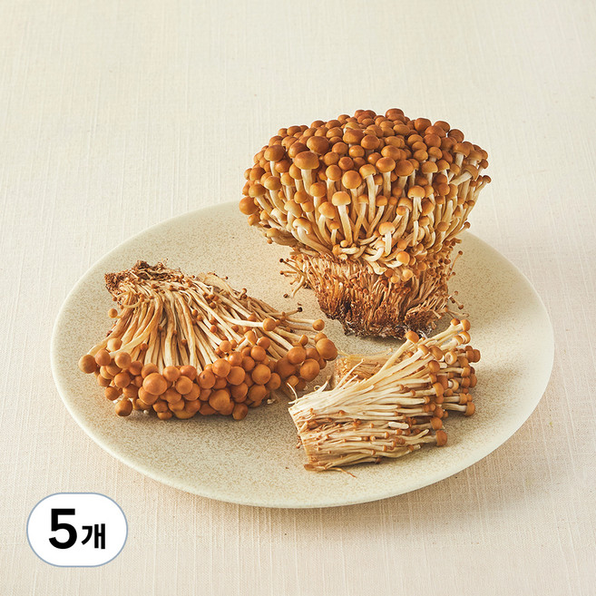 친환경 인증 국내산 골드팽이버섯, 200g, 5개