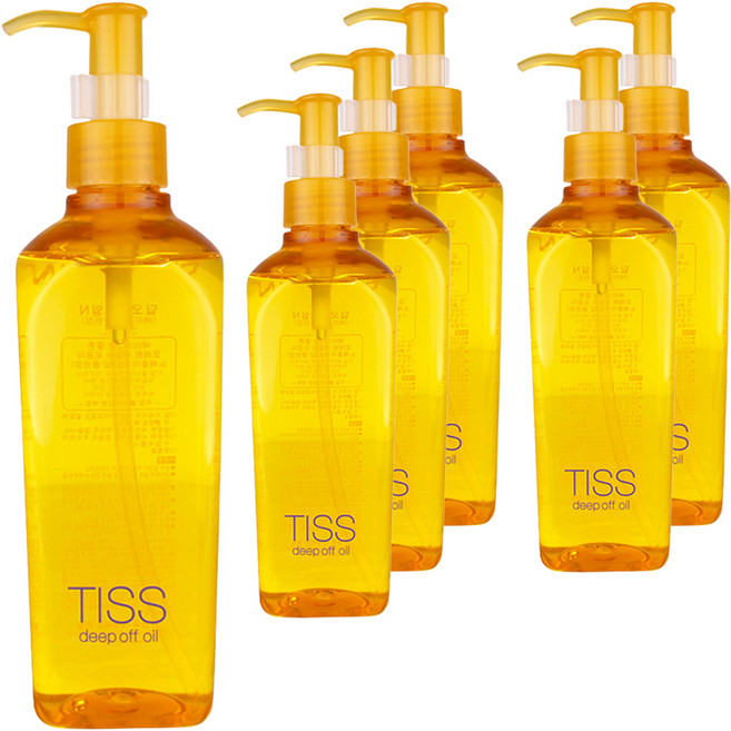 티스 딥 오프 클렌징 오일, 280ml, 6개