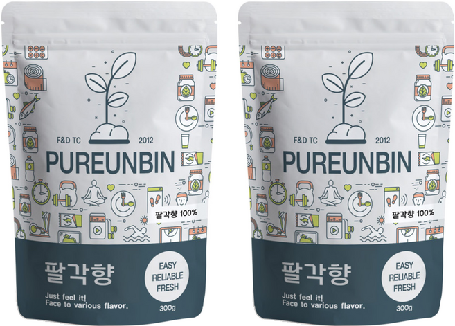 푸른빈 팔각향, 300g, 2개