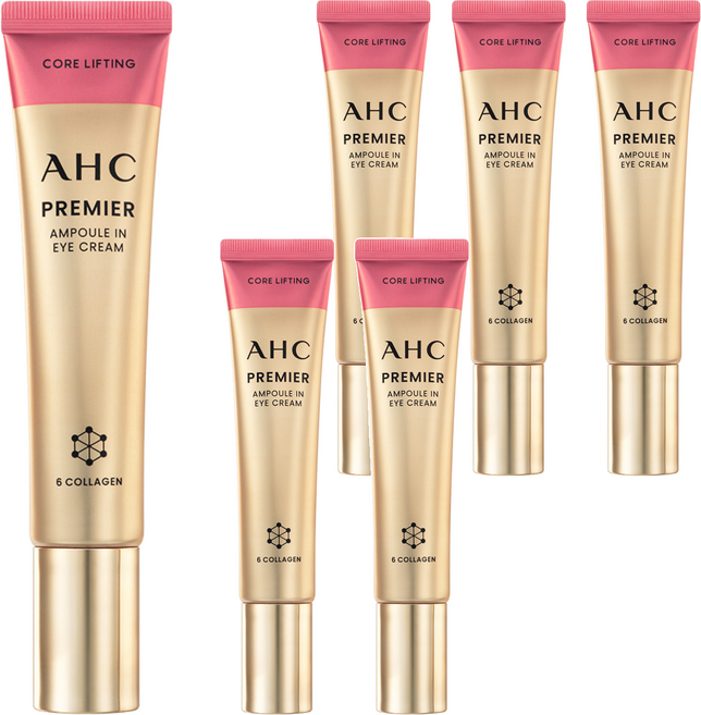 AHC 第十二代玫瑰核心緊緻眼霜, 6條, 40ml
