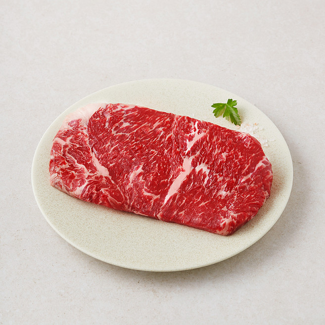 참연한우 어린암소 채끝 1등급 구이용 (냉장), 200g, 1개