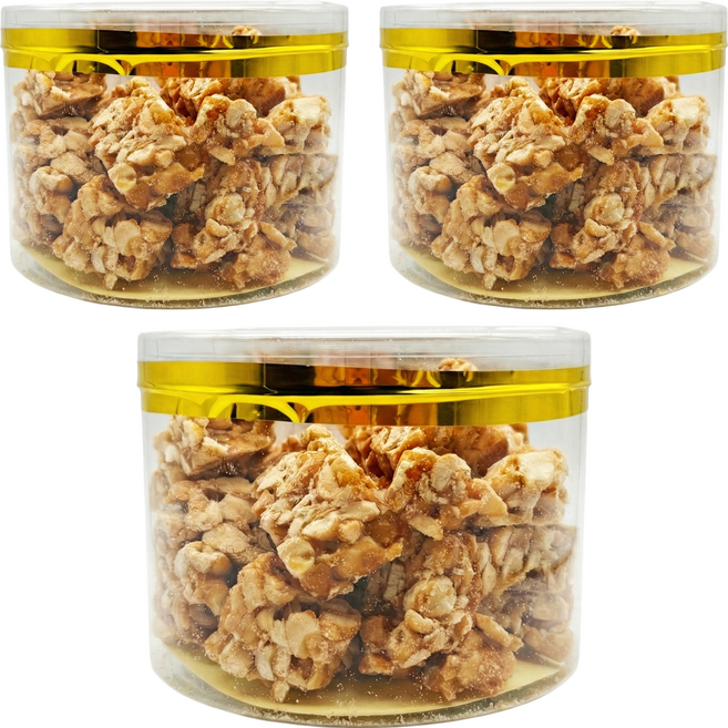 吉時饌 花生糖, 230g, 3罐