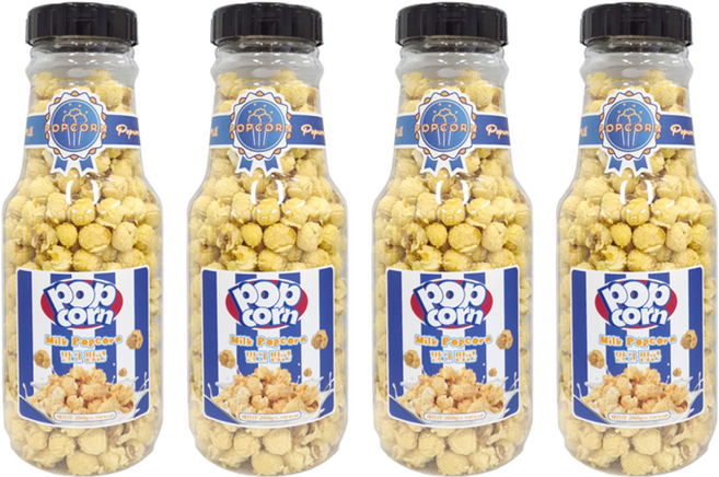 밀크 팝콘, 260g, 4개