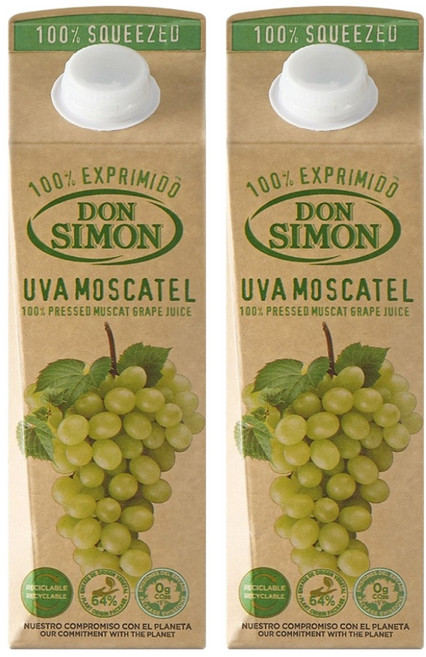 DON SIMON 白葡萄汁, 1L, 2個