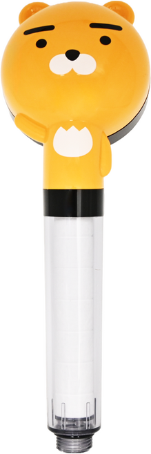 DAELIM BATH 淨水蓮蓬頭, Kakao Friends 萊恩款 橙色, 1個