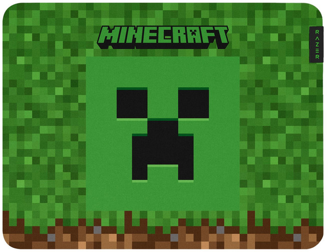 RAZER 雷蛇 Gigantus 巨甲蟲 V2 滑鼠墊 (M) Minecraft 限定版 RZ02-03333800-R3M1, 黑色, 1個
