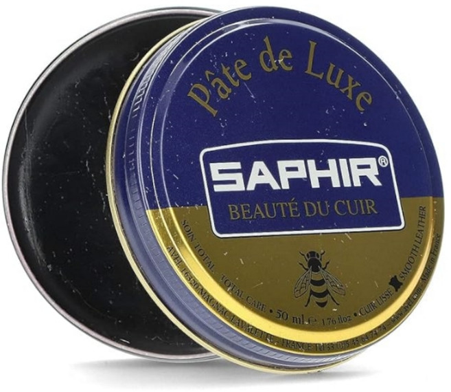 사피르 비즈왁스 폴리시 광택용 구두약