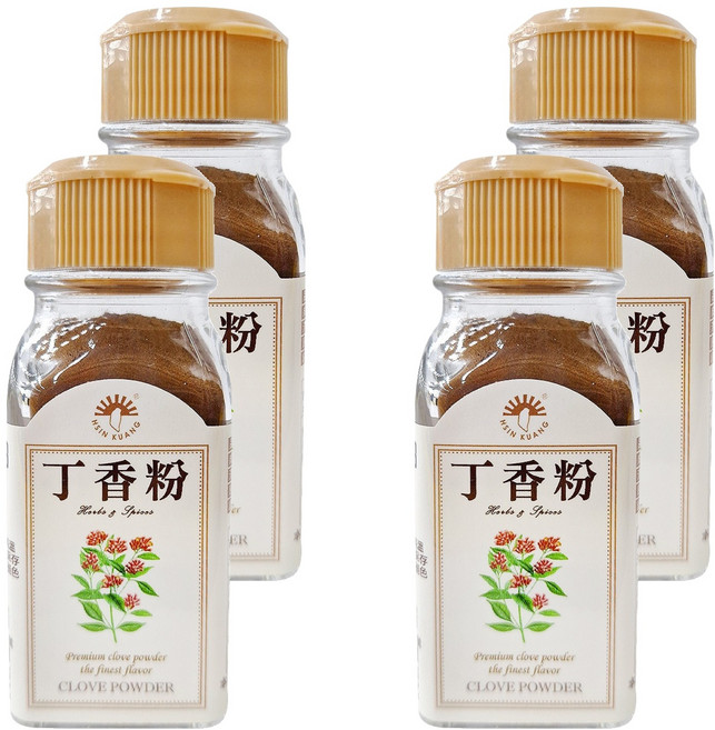 新光洋菜 丁香粉 台灣產, 25g, 4瓶