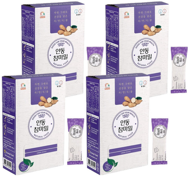 햇살빚은 안동 참마밀 30p, 630g, 4개