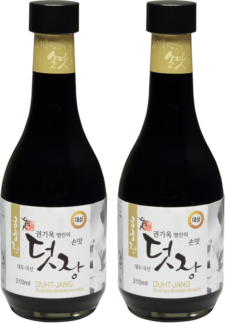 궁중덧장 간장, 2개, 310ml