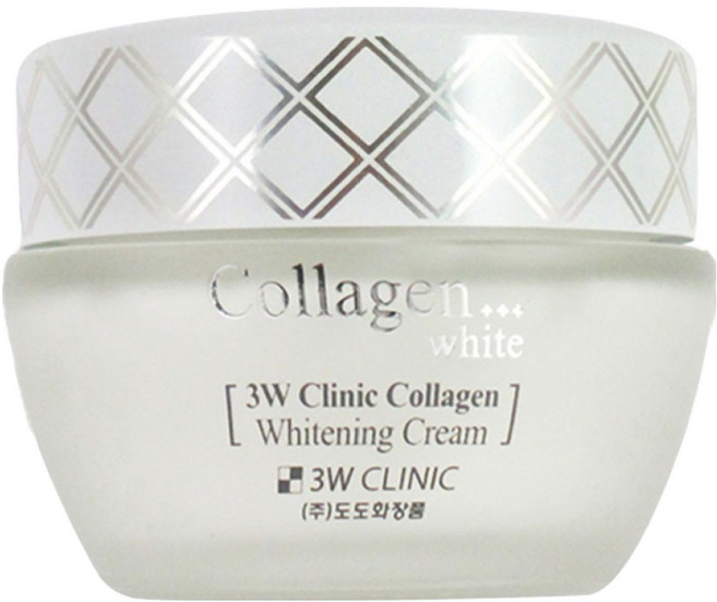 3W CLINIC 膠原嫩白精華霜, 60ml, 1罐