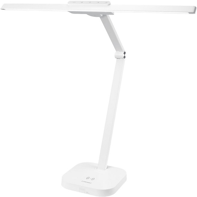 CHIMEI 奇美家電 lt-sw120d led智慧調光 超廣光照 無線充電護眼檯燈, 白色