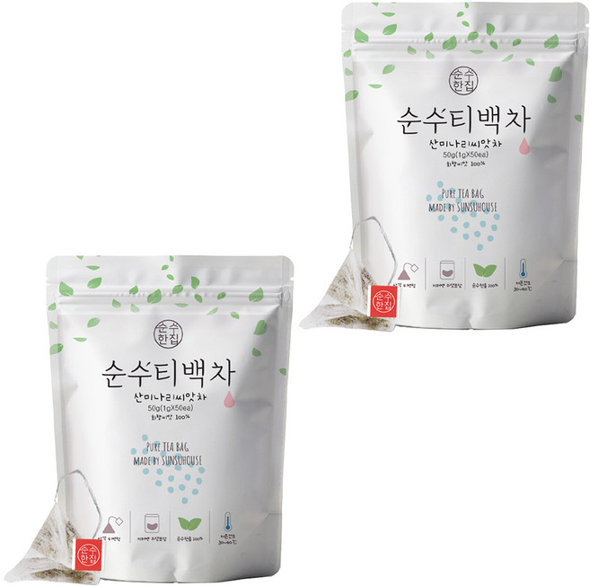 순수한집 펜넬차 산미나리씨앗차 삼각티백, 50개입, 2개, 1g