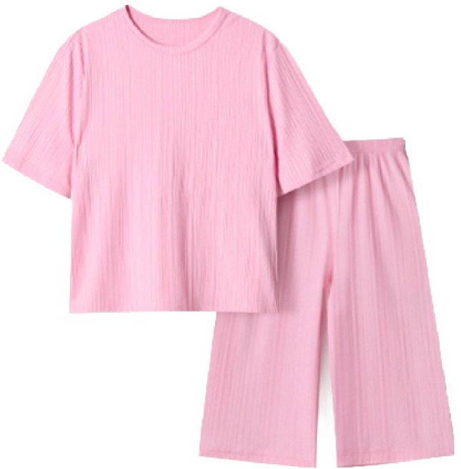 유니프랜드 아동용 쿨 주름지 플리츠 7부 상하의 세트