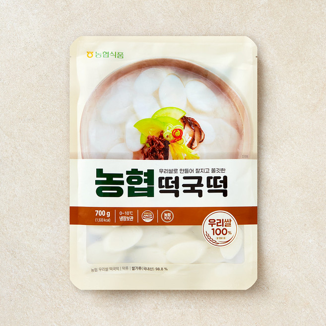농협식품 우리쌀 떡국떡, 700g, 1개