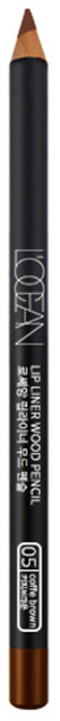 로쎄앙 립라이너 우드 펜슬 4 x 150 mm, 05호커피브라운, 1개