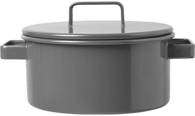 에지리 인덕션 노르딕시리즈 양수냄비, 20cm, 웜그레이, 1세트