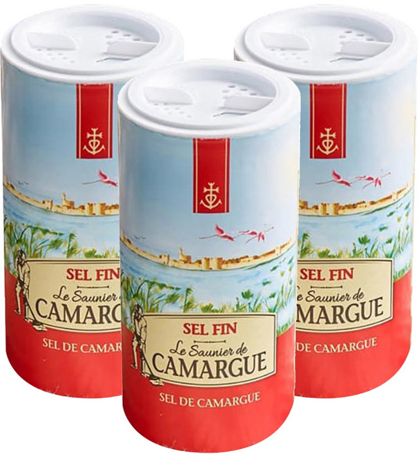 르쏘니에드까마르그 토판천일염, 250g, 3개