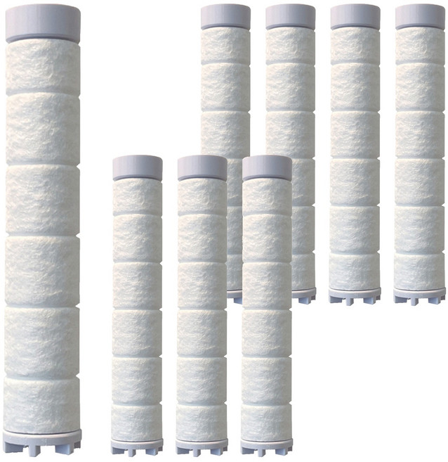 대림바스 디클린 수압상승 리필 필터, 8개