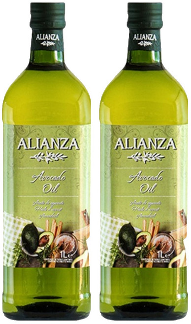 알리안자 아보카도 오일, 2개, 1L