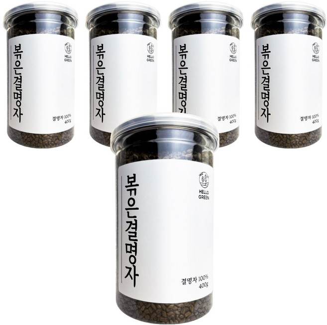 헬로우그린 볶은 결명자차, 400g, 1개입, 5개