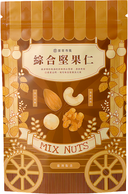 Green Market 菓青市集 綜合活力堅果, 180g, 1包