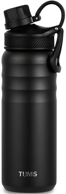 텀스 스포츠 진공 스텐 텀블러, 스톤블랙, 650ml, 1개