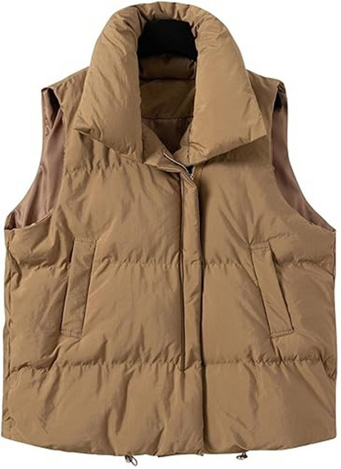 FYYZ 拉鍊鋪棉羽絨背心 L 號