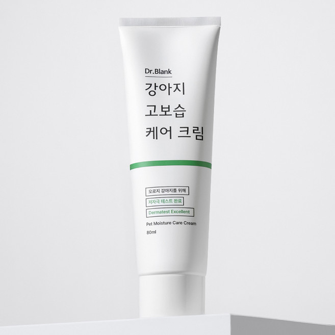 닥터블랭크 강아지 고보습 케어 크림, 80ml, 1개