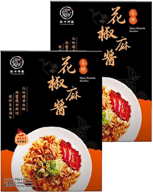 大甲佳旭 花椒麻醬麵 129g, 2盒