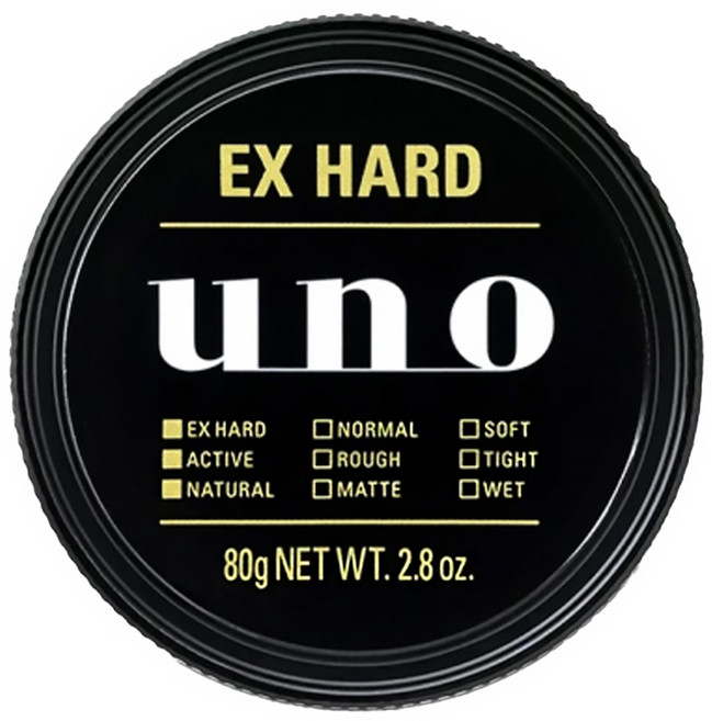 uno 歷久彌堅髮蠟, 80g, 1罐