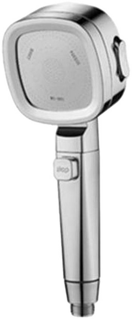 Kkalkkomshop 高壓蓮蓬頭, 銀, 1個