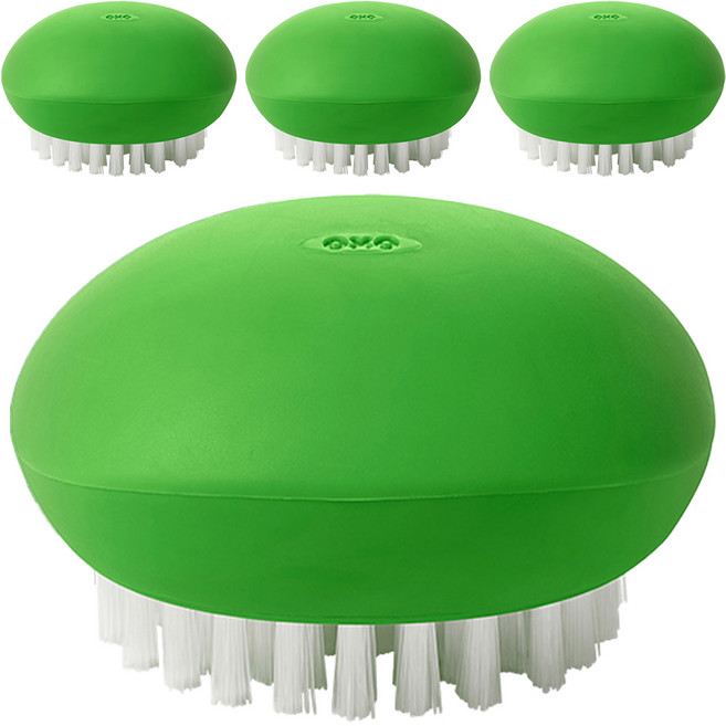 옥소 굿그립 야채 브러쉬 혼합색상, 1개입, 4개