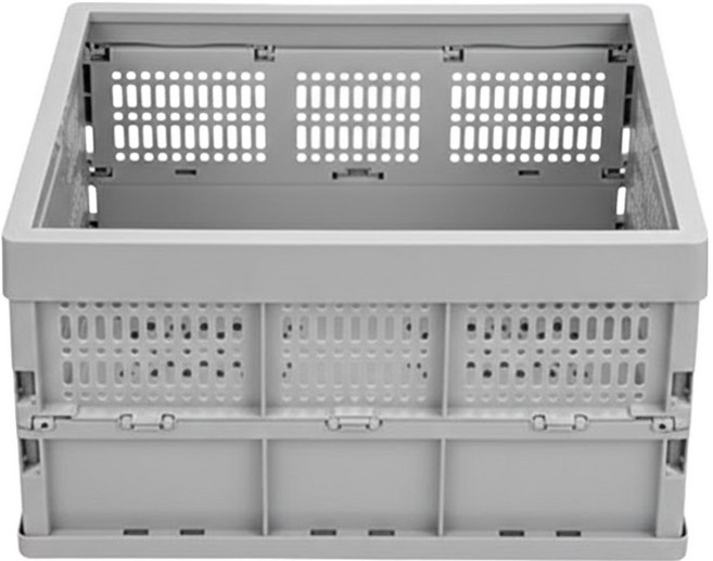 Living Smile 折疊箱 60L, 1個, 灰色