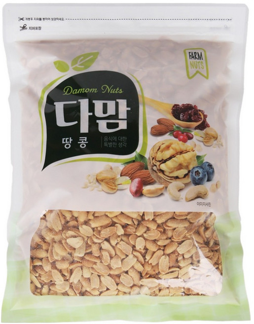 다맘 볶은 땅콩 반태, 1kg, 1개