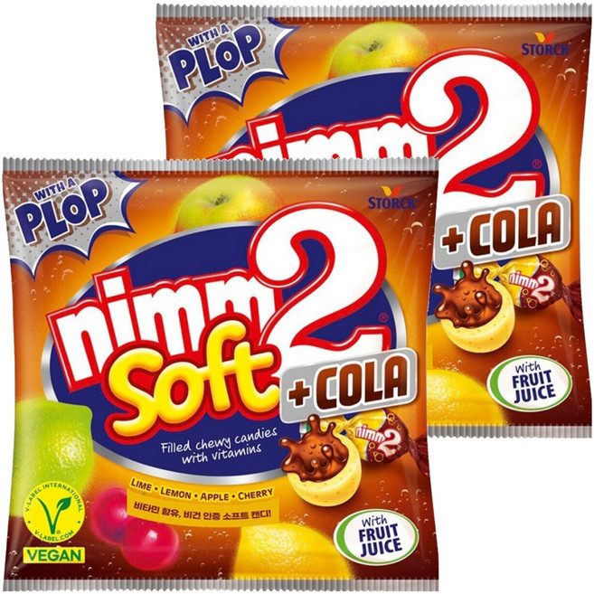 스톡 님투 소프트 콜라향 비타민 캔디, 2개, 90g