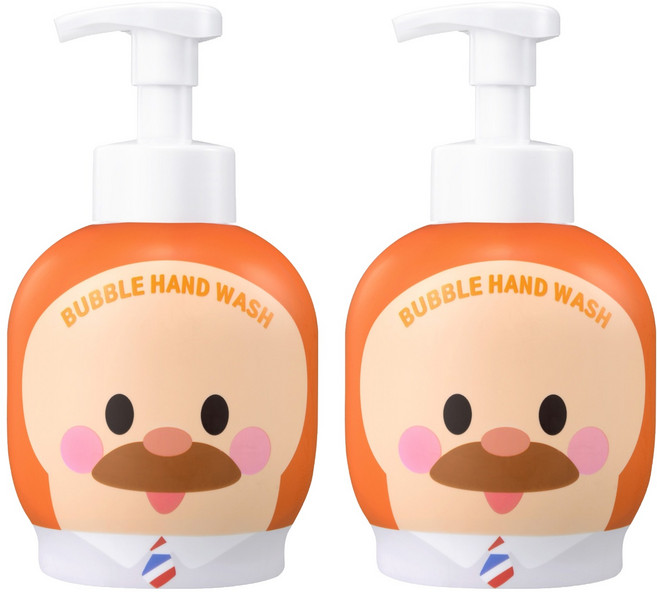 샤워메이트 브레드이발소 버블 핸드워시 브레드, 500ml, 2개