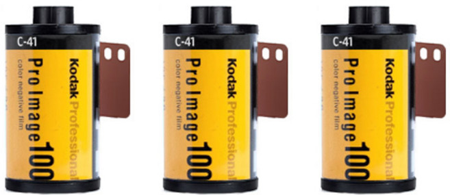 KODAK 柯達 ProImage ISO 100 36張裝彩色負片, 單一商品, 3個