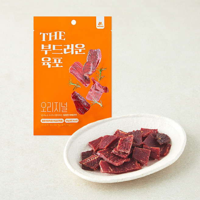 육포공방 THE 부드러운 육포 오리지날, 30g, 1개