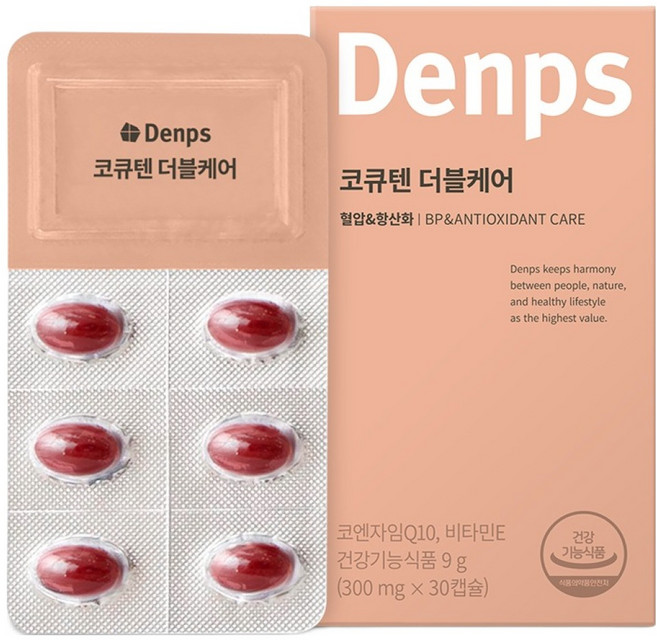 덴프스 코큐텐 더블케어, 30정, 1개