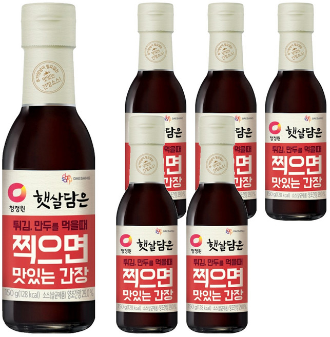 햇살담은 찍으면 맛있는 간장, 150g, 6개